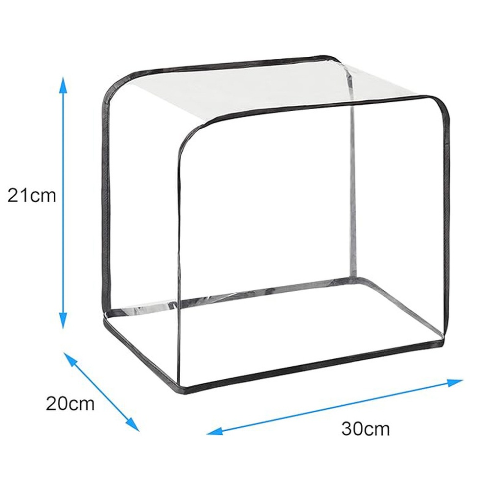 Toaster - غطاء شفاف للمحمصة، غطاء لفرن التحميص،