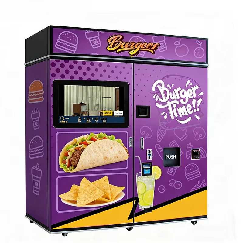 Microwave Oven - ماكينة بيع الوجبات السريعة المخصصة مع