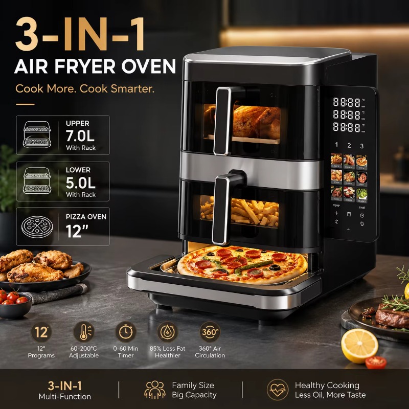 مقلاة هوائية كهربائية، ميزة خب - مراجعة Air Fryer وسعره