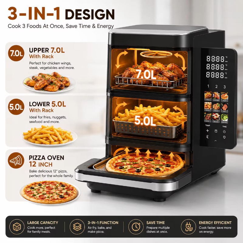 مقلاة هوائية كهربائية، ميزة خب - مراجعة Air Fryer وسعره