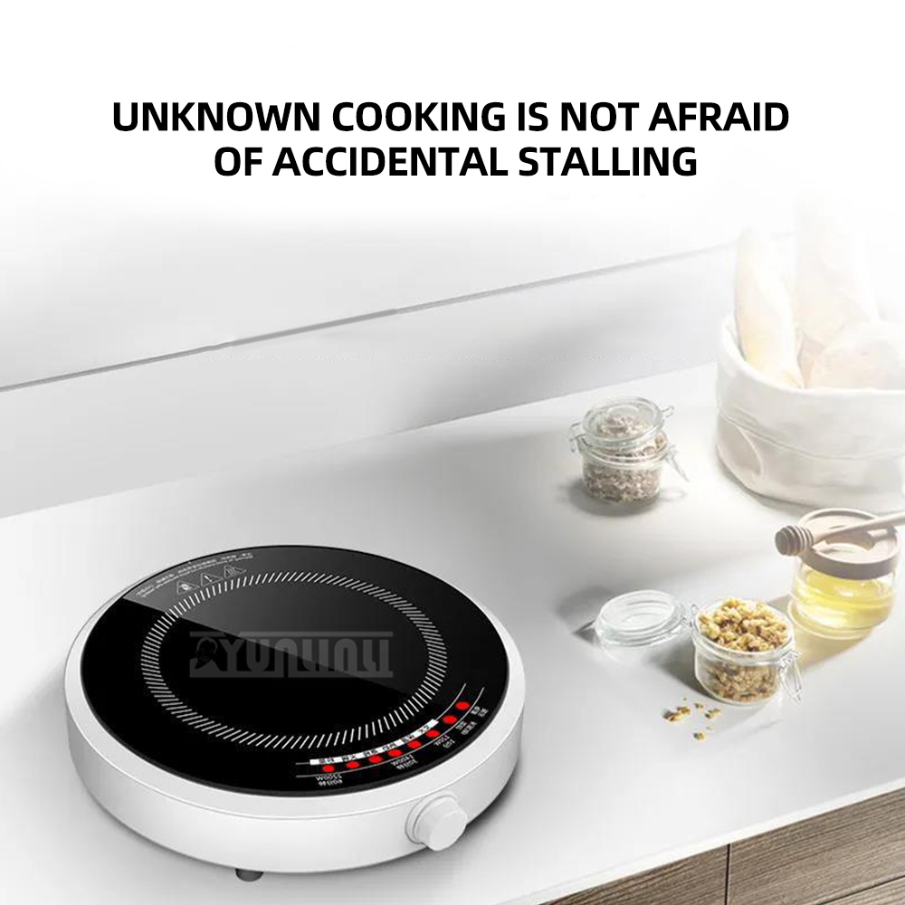 طباخ التعريفي الذكي المستدير ا - مراجعة Induction Cooktop Portable وسعره