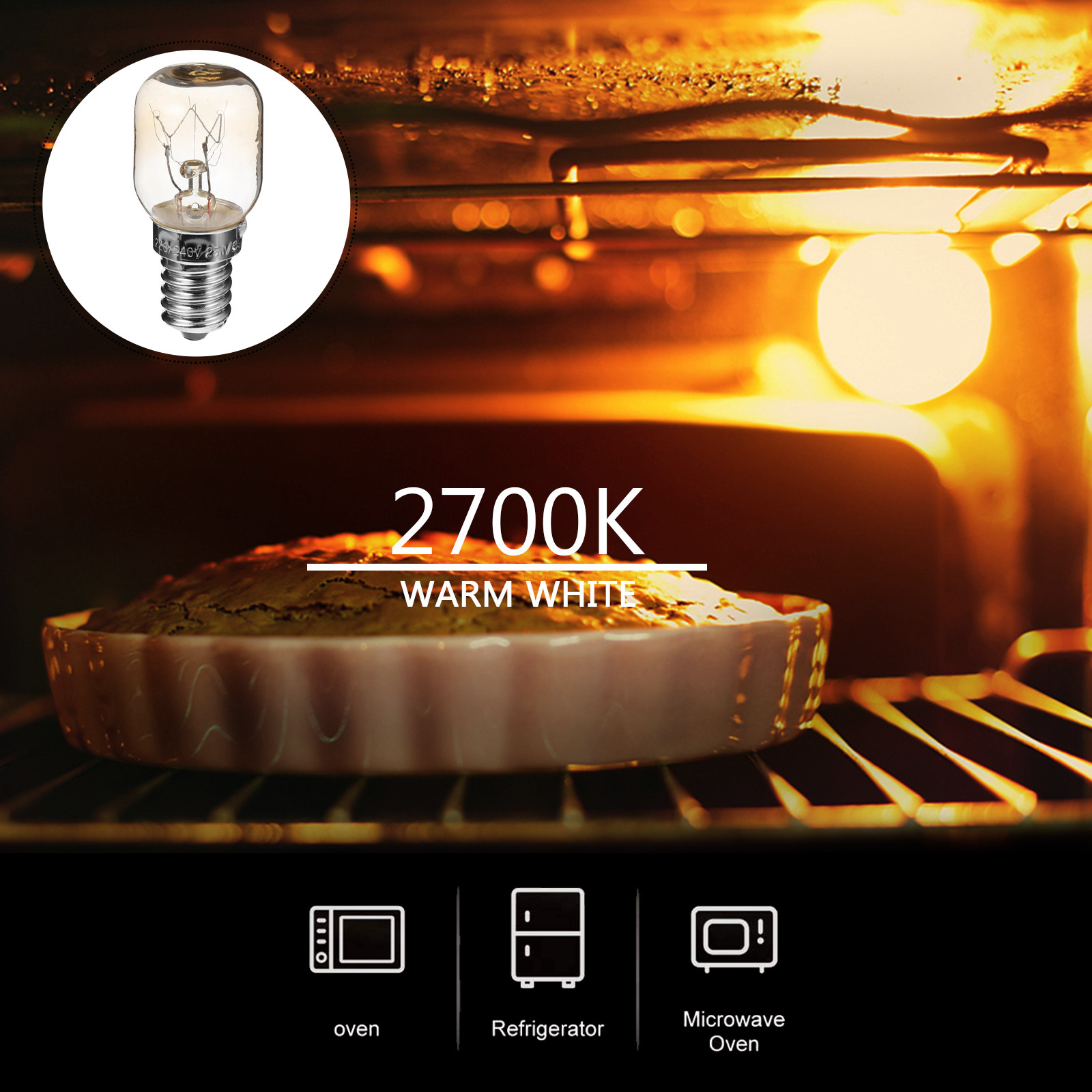 4 قطع من مصابيح الفرن المقاومة - مراجعة Microwave Oven وسعره