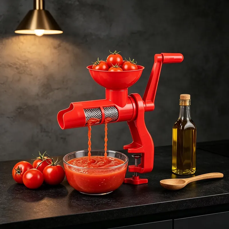عصارة طماطم يدوية مع فلتر، أدا - مراجعة Juicer وسعره