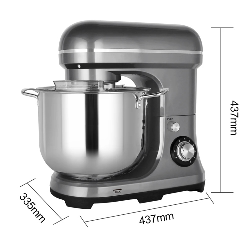 خلاط طعام منزلي بسعة 11 لتر وق - مراجعة Stand Mixer وسعره